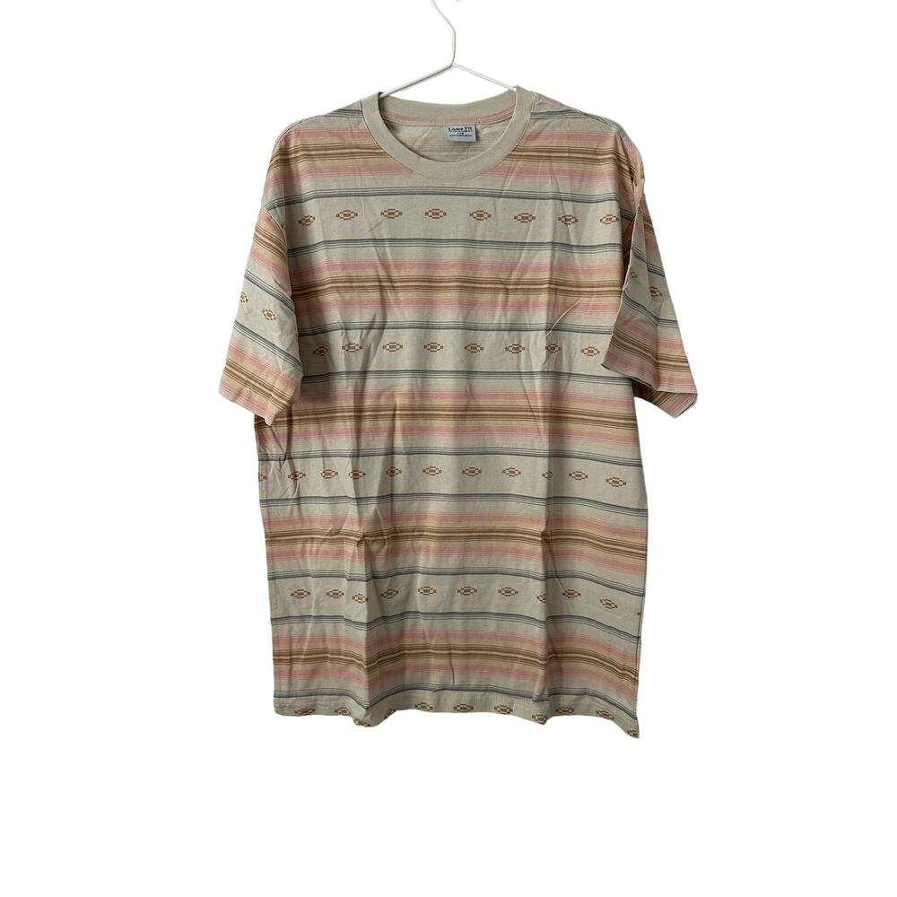 Cotton On Mens 90s Aztec Ikat Shirt size Large